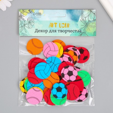 Decor for creativity EVA "balls" set 12 g 13x15 cm-4