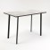 Dining Modern Laksi, 1104x594x756, Black /Cement