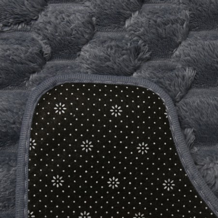 Bathroom mat Ethel "Rombs", col. Gray, 40x50 cm-2