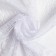 Tulle to the kitchen with a curtain tape, 145x285 cm, white color, 100% polyester