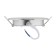 GX53 lamp chrome, heat -resistant plastic ring in the rexant kit