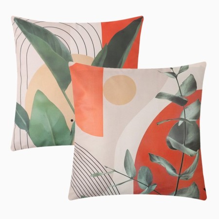 A set of decorative pillowcases Ethel "Aesthetics" 45 x 45 cm - 2 pcs, polyester, velor