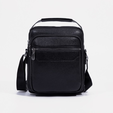Male bag, black color-1