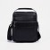 Male bag, black color