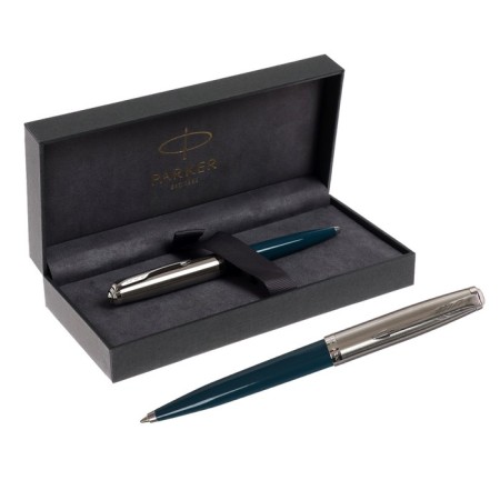 Ballpoint pen Parker 51 Core Teal Blue CT, Blue, Give/UP 2123508