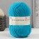 The yarn "Australian Merinos" 95%Merinos. wool, 5% acrylic volume 400m/100g (583-turquoise)