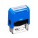 Automatic stamp for the teacher "Well done", 14 x 38 mm, blue