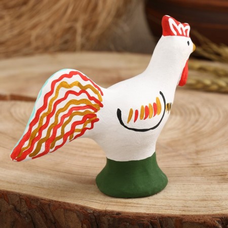 Souvenir "Rooster", Kargopol toy-2