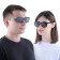 Sunglasses "OneSun", UV 400, 14 x 14.5 cm, lens 4.7 x 6 cm
