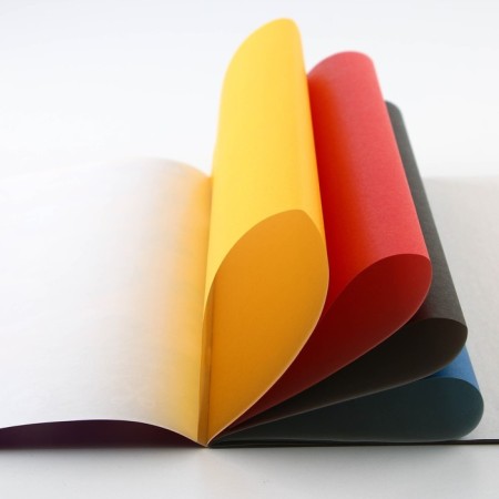 Complex -colored paper A4 “September 1: dog” 16 sheets 8 colors are newspaper, density 45 g/m², density 80 g/m²-2