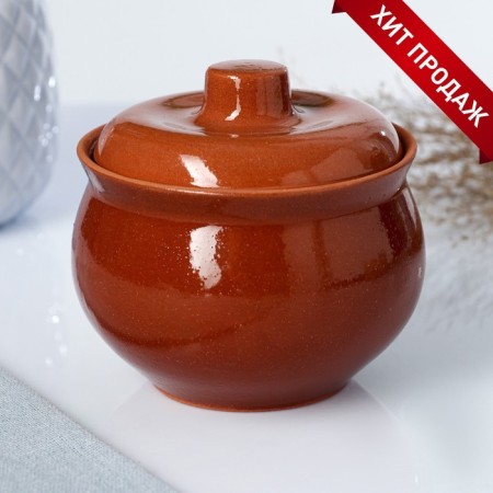Ceramic pot “Appetizing” baking 0.3l baking