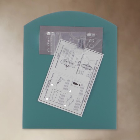 Arc mirror, wall 30 × 40 cm-2
