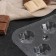 Form for chocolate and sweets Plastic "Conflicts Great Heart", the color is transparent