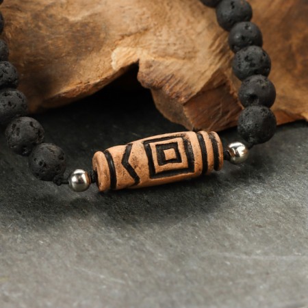 Bracelet from Lava with Busina Ji "Four Grace" No. 3-1