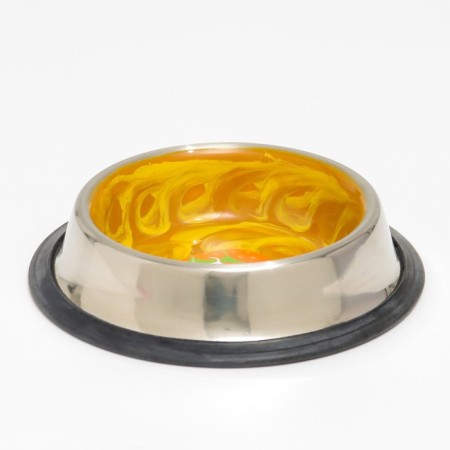 A bowl with a non -slip base color bowl, 225 ml