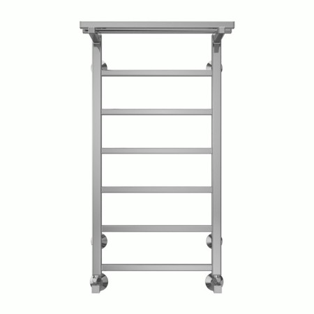 Terminus water heated towel rail "Contour" P7, 400x800 mm, lower connection, chrome
