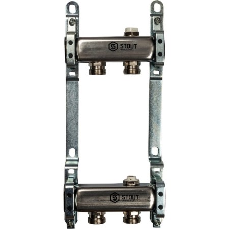 Collector Stout SMS 0923 000002, stainless steel for radiator wiring 2 outputs
