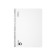 Notebook B5 100 sheets, a cage on a spiral, Erichkrause, "IQ fineline classic" Plastic cover white