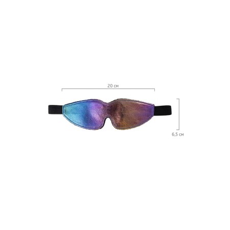 Mask Anonymo, PVC, Print, 27.5 cm-3