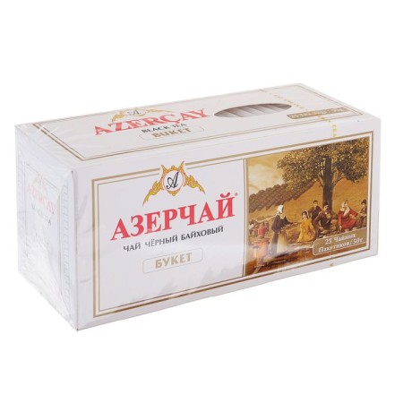 Black Azerly Tea Buket, Baykhovy, 25 bags * 2 g