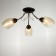 Chandelier "View" 3x60W E27 black