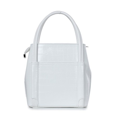 Female bag, artificial leather, cm, milk-2