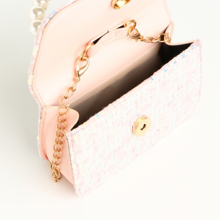 Baby bag on the valve, pink color-2