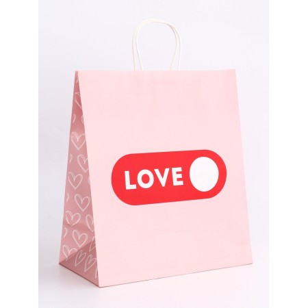 Package gift craft "Love" 32 x 17.5 x 37 cm-1