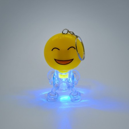 Smileyl flashlights, 1 LED, 3 x 5.5 cm, mix-2