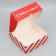 Folding box “Happy New Year!”, White bear, 25 x 25 x 10 cm, new year