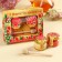 Set “Happy Spring”: Cream-Cream with cotton and strawberry 60 g (2 pcs. X 30 g), spoon for honey