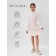 Платье для девочки MINAKU: PartyDress, цвет розовый, рост 128 см