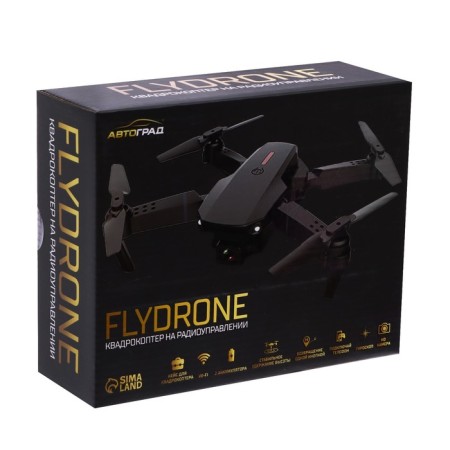 Quadrocopter on the Flydrone radio control, 1080p camera, barometer, Wi-Fi, 2 batteries, black color-12