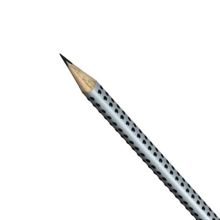 Pencil Chernographic Faber-Castell Professional Grip 2001 2b three-sided case, massage checkers-3
