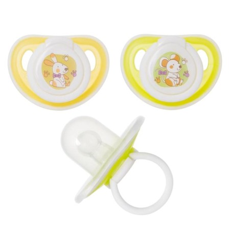 Silicone dummy classic 0+, mix-6