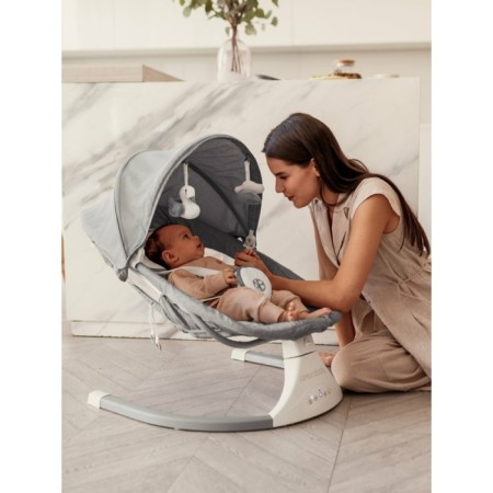 Electric shackles Children's Amarobaby Lucky Swing, gray color-18