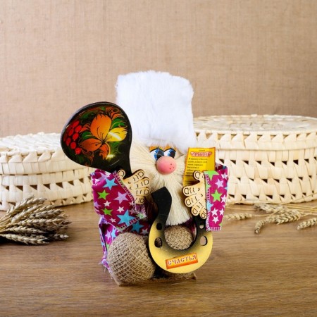 Oragg-Domova "Matvey with a spoon and horseshoe", 30x20x16 cm mix-9