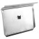 Bucket blades aluminum, 500 × 400 mm, paving, with a bar, tuleyka 40 mm, Sibrtekh
