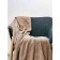 Ginger blades, size 100x150 cm, brown color