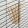 Hay feeder, plastic, 9.5 x 7.5 x 5cm, beige