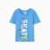 T -shirt for a boy, blue color, height 110