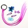 Gift set of hair accessories "Mouse", Minnie and Unicorn