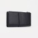 Women's wallet on the button, black color