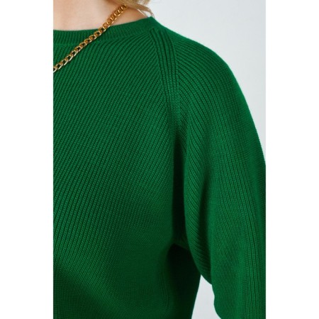 Female jumper Eliseeva Olesya, size 50-52, green color-3