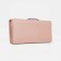 Women's wallet on magnets, pink color