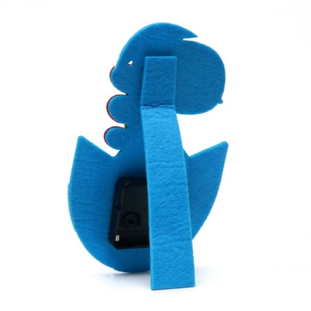 Desktop watches DIY "Dinosaur from felt" children, set for creativity, 23 x 21 cm, aa-2