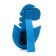 Desktop watches DIY "Dinosaur from felt" children, set for creativity, 23 x 21 cm, aa