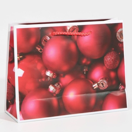 Laminated horizontal "balls", MS 23 x 18 x 8 cm, New Year-3