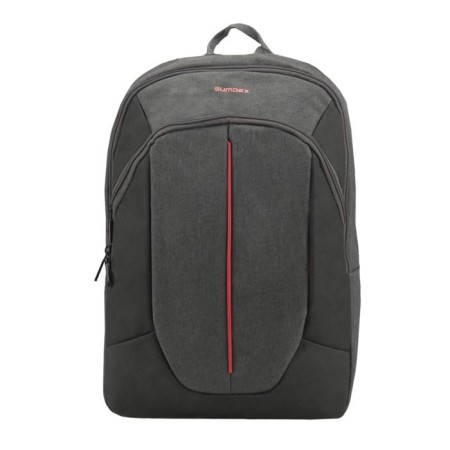 Backpack, lightning department, outer pocket, gray color