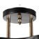 Chandelier 2780/2 E27 40W black and gold 45x35x25 cm Bayerlux